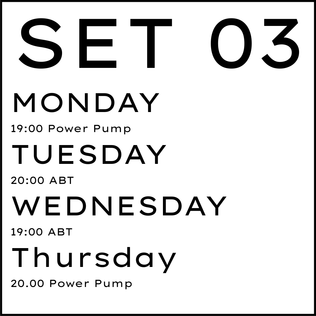 Interactive Online Class - SET 03